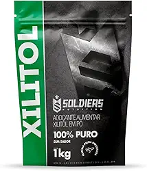 Soldiers Nutrition - Xylitol 1Kg - 100% Puro Importado