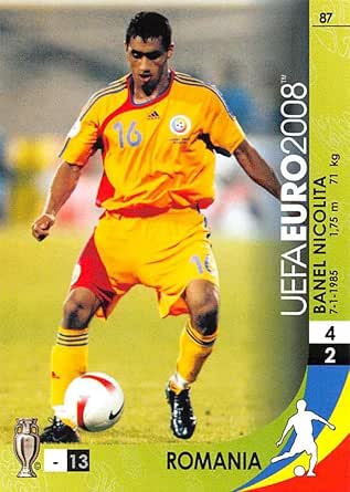 Amazon.com: 2008 Panini UEFA Euro Cards #87 Banel Nicolita Romania