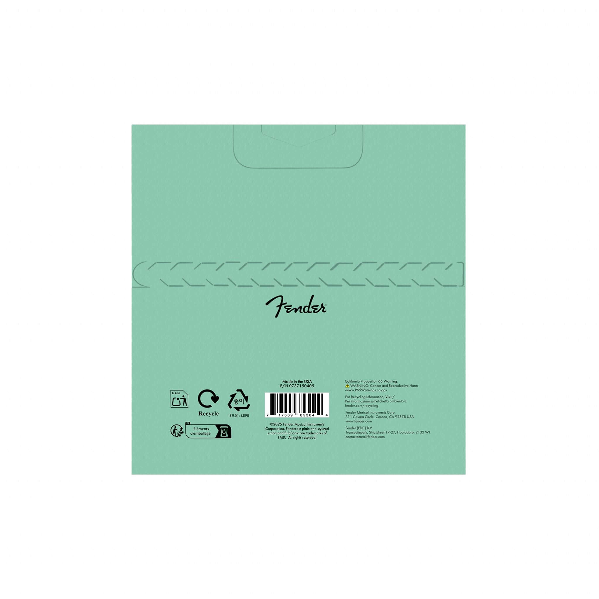 Fender Original 7150 Bass Strings, Pure Nickel, Roundwound, Long Scale, 7150ML .045-.100 Gauges, (4)