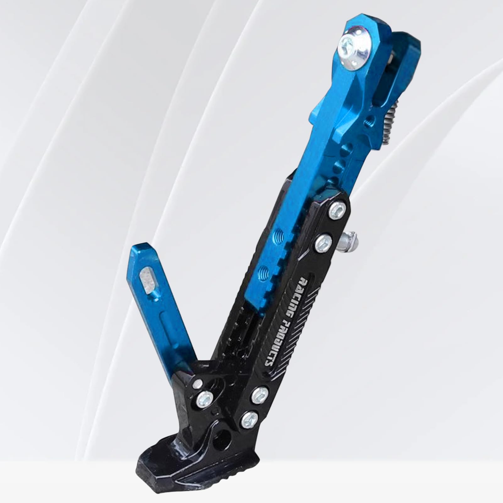 Generisch Podpórka do stopy motocyklowej, regulowany aluminium, akcesoria do skuterów