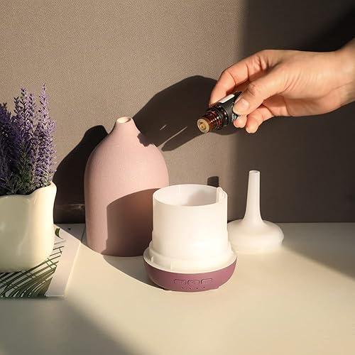 Miniatura 6 de Difusores de aceites esenciales, difusor de aromaterapia para aceites esenciales, difusores de aceite de cerámica de 3.5 fl oz para habitaciones