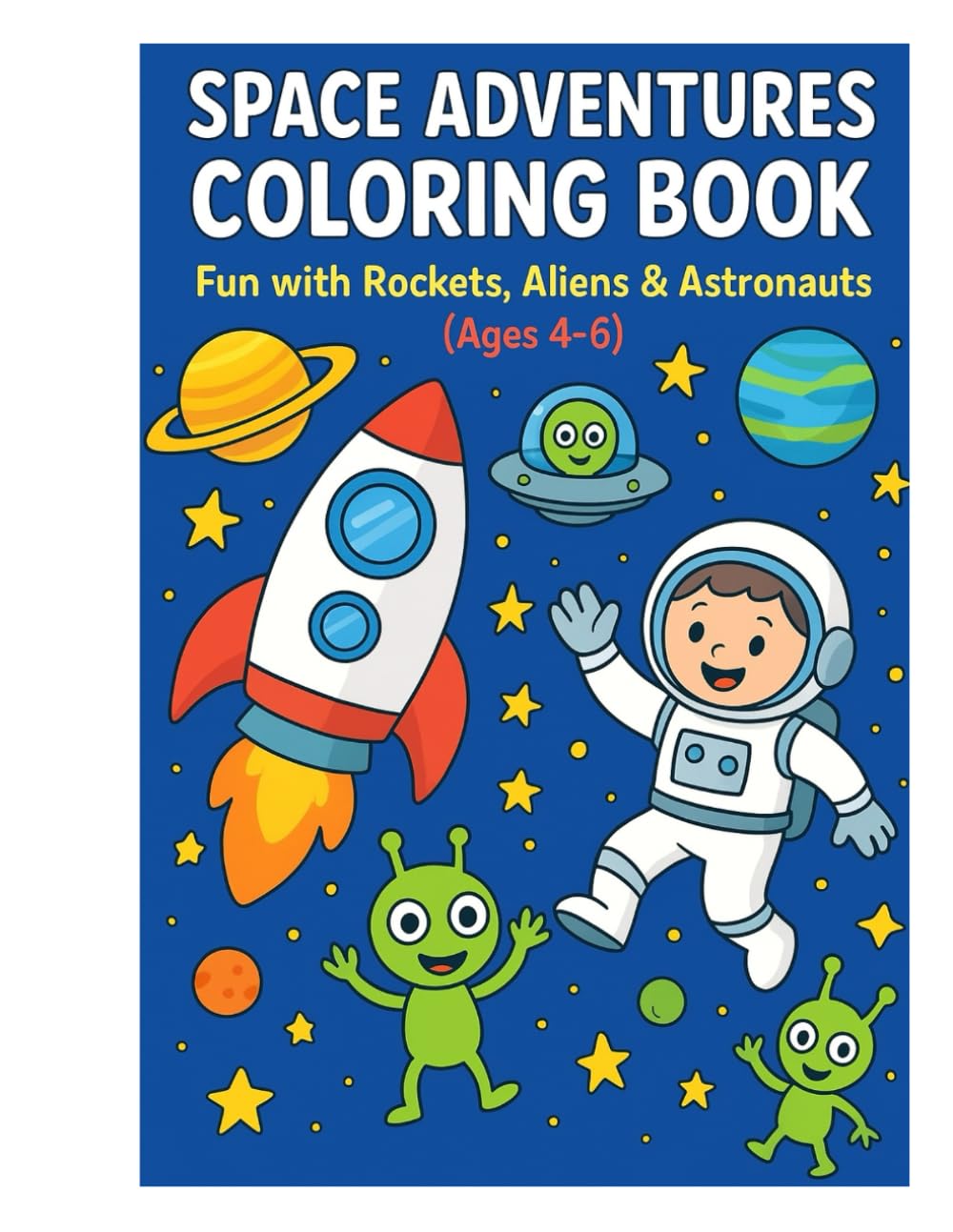 Space Adventure Coloring Book.
