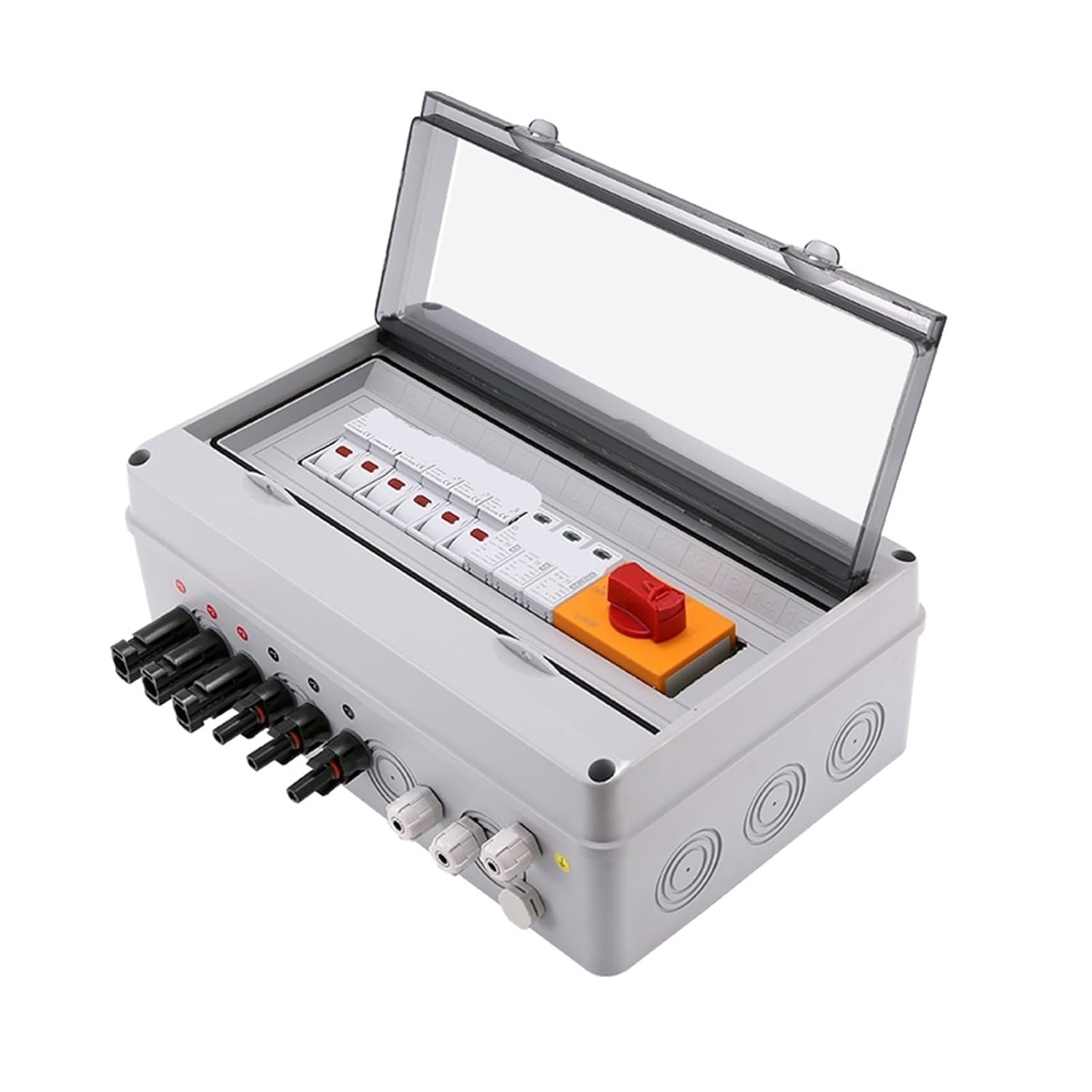 3-Cell 1000V 3-Input 1-Output IP65-PV DC Combiner Box