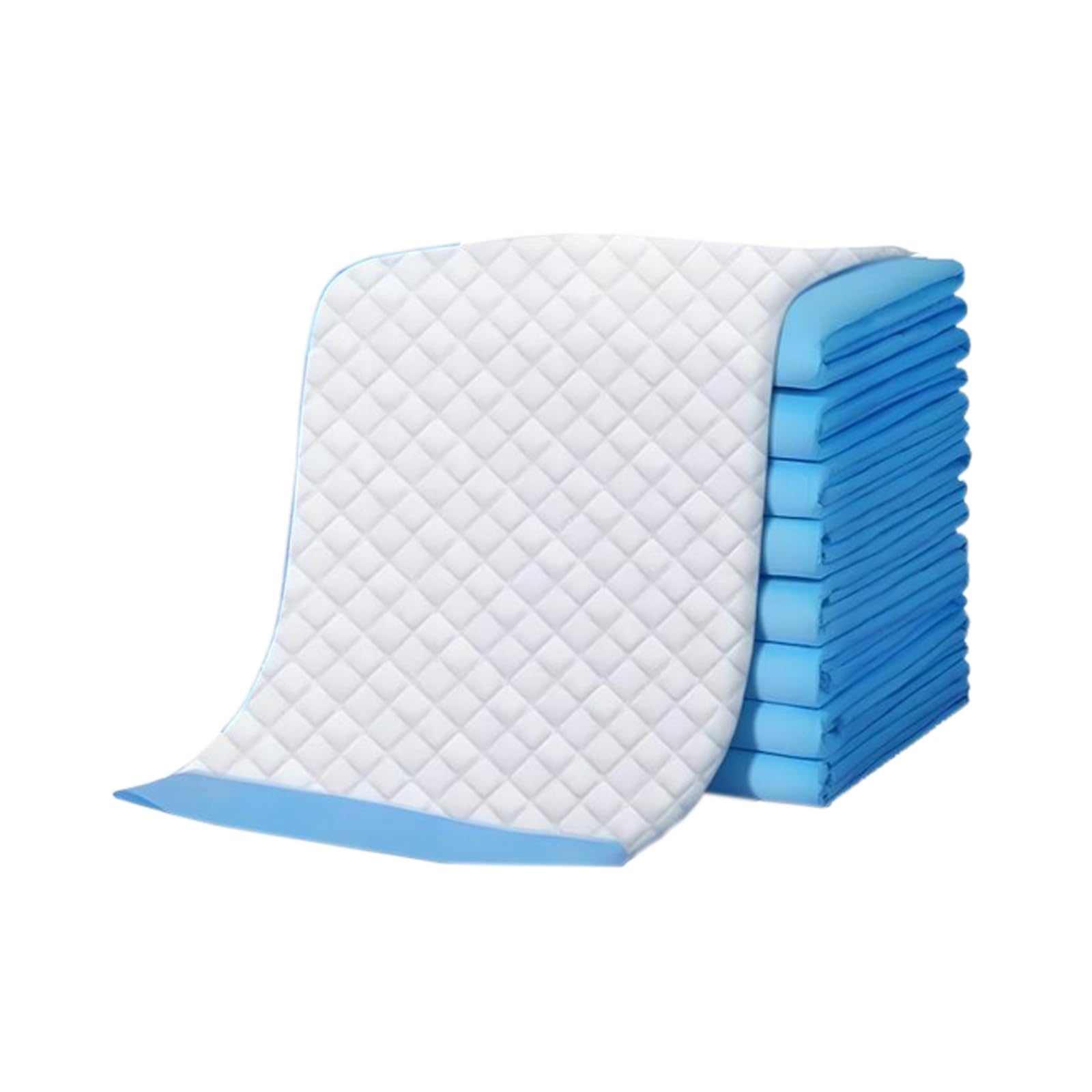 PELLYDA Krankenunterlagen Baby-Einweg-Unterlagen wasserdichte Windel-Wickelauflage Atmungsaktive Wickelunterlage, Starke Saugfähigkeit,(5 Stück 80X150CM)