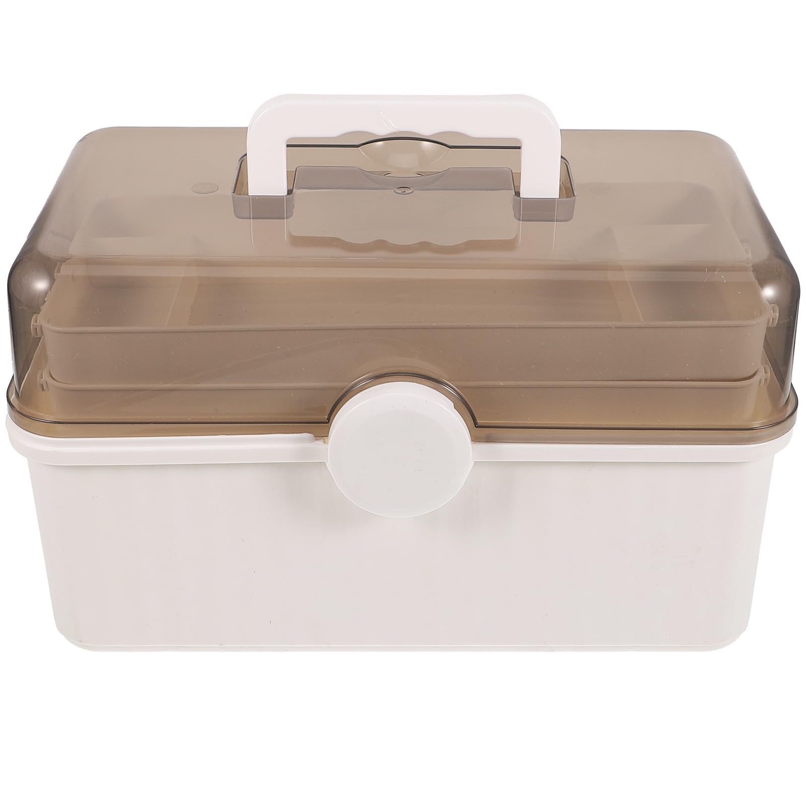 Boîte de rangement médicaments grande capacité pour cosmétiques en PP