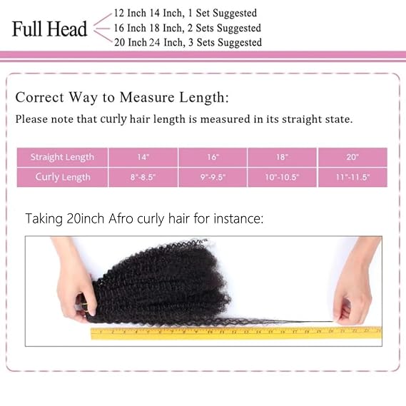 Lumiere Curly Clip In Hair Extensions, 4B 4C Afro Kinky Curly Clip Ins Seamless Clip In Extensions Black Women 8 Pcs With 20 Clips Brazilian Remy Hair Natural Color 120g 14Inch