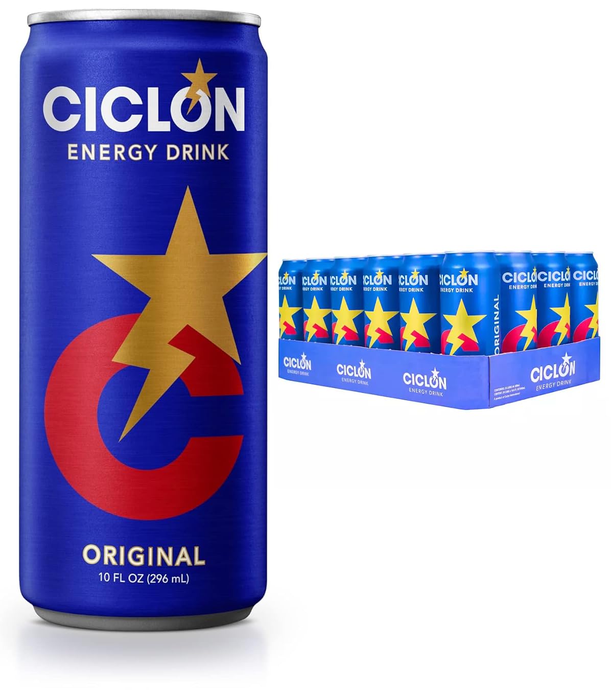 Amazon.com : Ciclon Original Energy Drink 24/10 oz : Grocery
