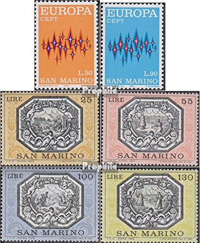 Prophila Collection San Marino Michel.-No..: 997-998,999-1002 (Completa Edizione) 1972 €uropa, Marinaus (Francobolli per i Collezionisti)