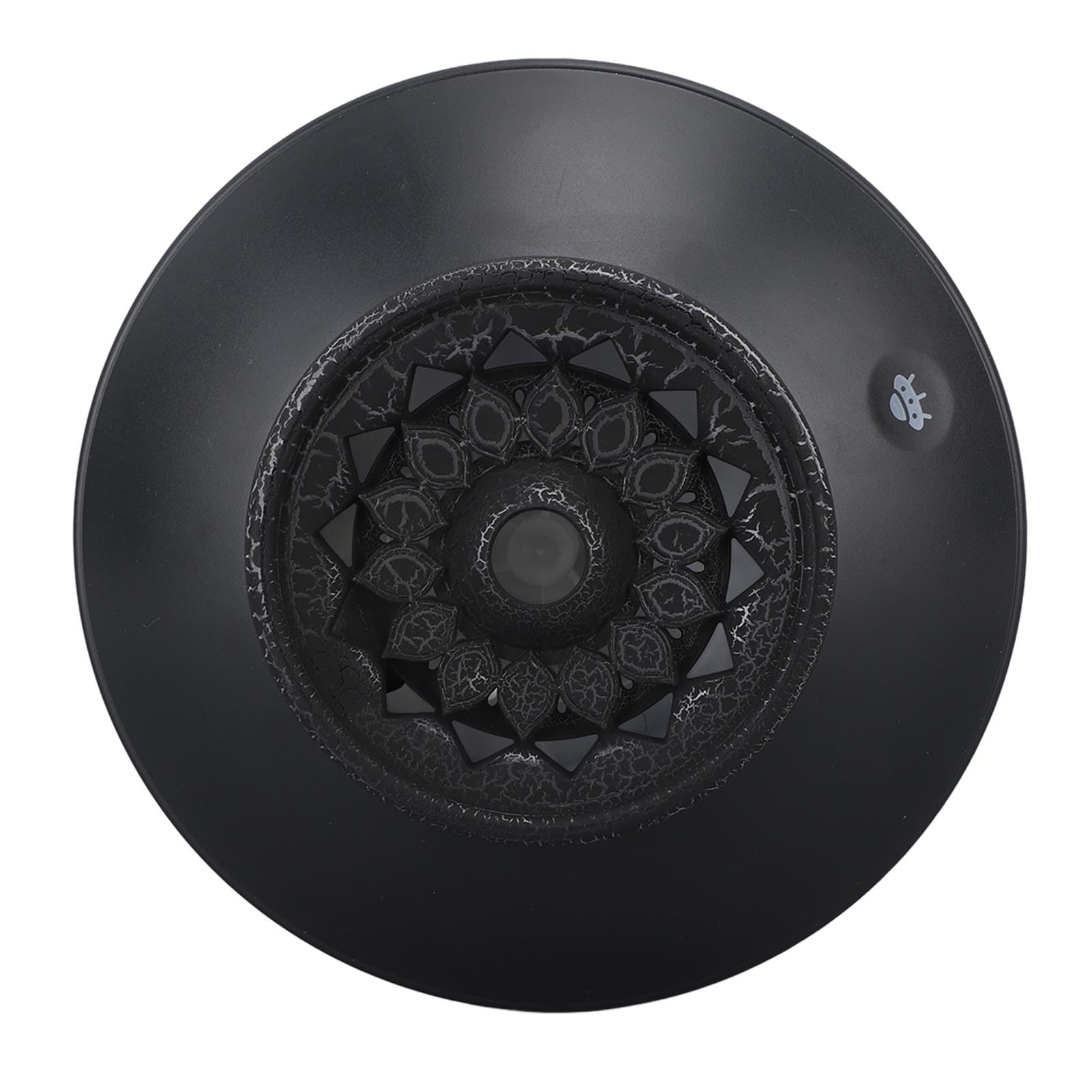 Chrees Difusor de Aceites Esenciales, Humidificador de Recargable Portátil, Nebulización Fina para Dormitorio, Sala de Estar, 760ml (Negro)
