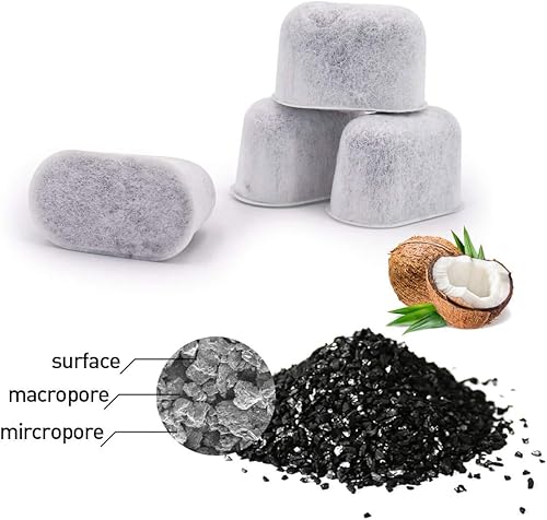 Miniatura 4 de Paquete de 18 filtros de agua de carbón compatibles con cafetera Keurig de repuesto