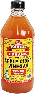Bragg Organic Raw Apple Cider Vinegar with Mother, 16oz - USDA Certified, Supports Digestion, Weight Loss & Immunity