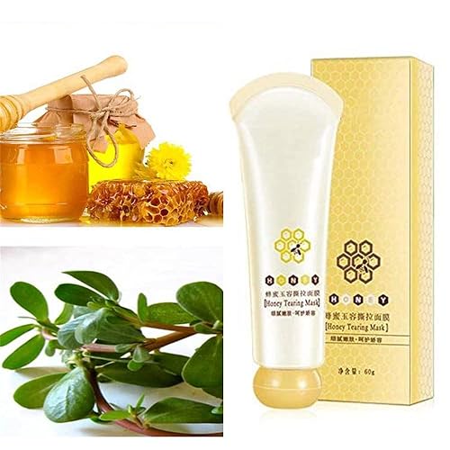 Miniatura 3 de Inalsion Máscara de miel  Máscara de piel muerta que rasga la miel, máscara de piel muerta, máscara de exfoliación de miel, control de aceite,