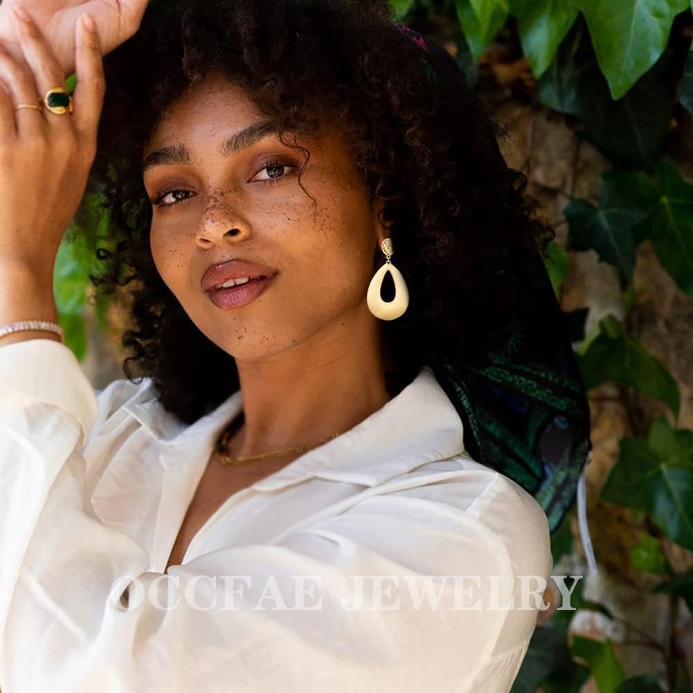 Metal Clip On Earrings for Women Non Pierced Dangle Drop Earrings Multiple Styles - Image 3