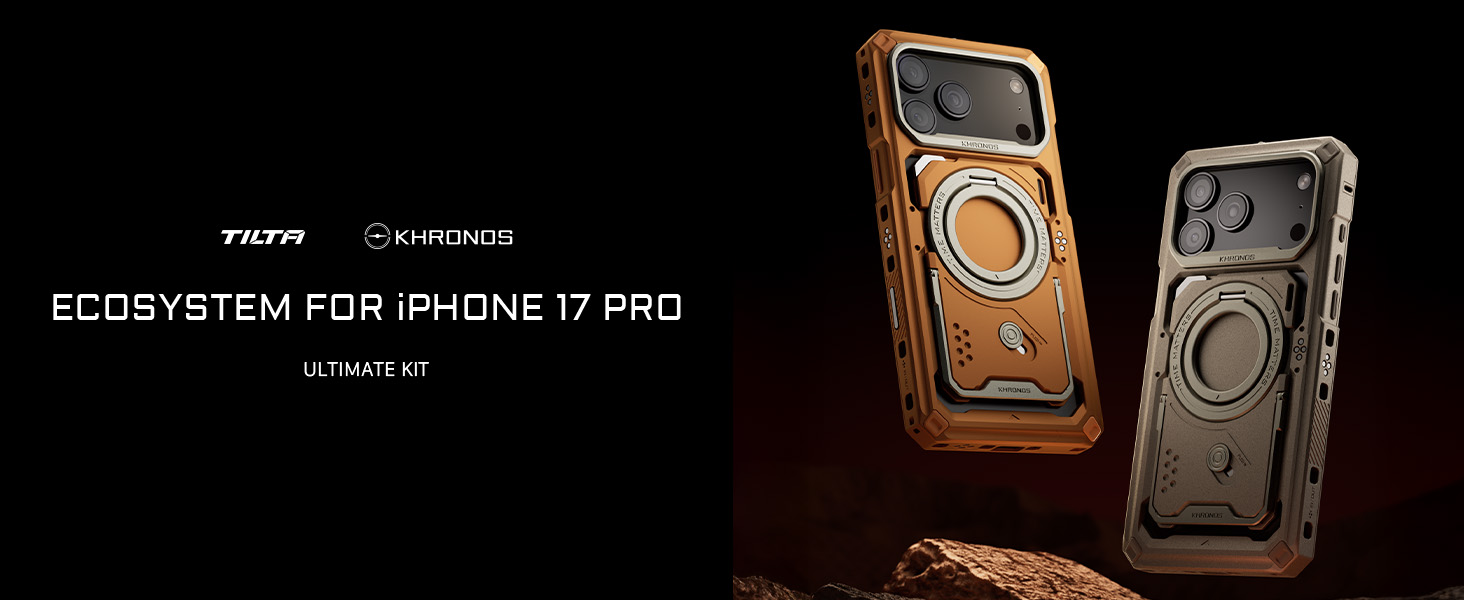 Amazon.com: Tilta Khronos Case Compatible with iPhone 17 Pro Max