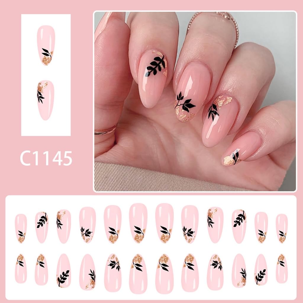 Quick Elegant Designs Durability Artificial Nails For Women Special Occasions 24pc/Box
