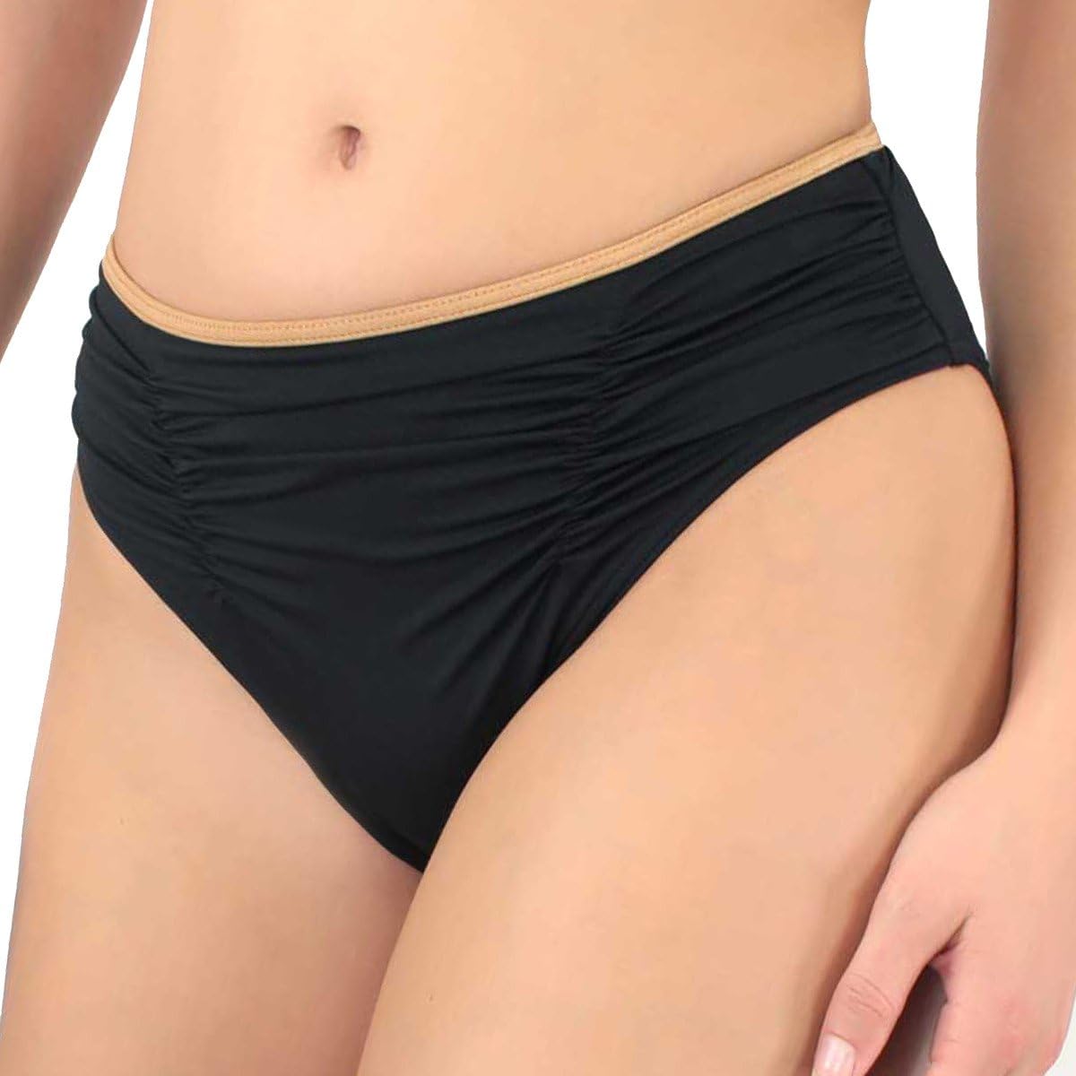 Culotte drapée Venezia Janine Robin bas maillot gainant