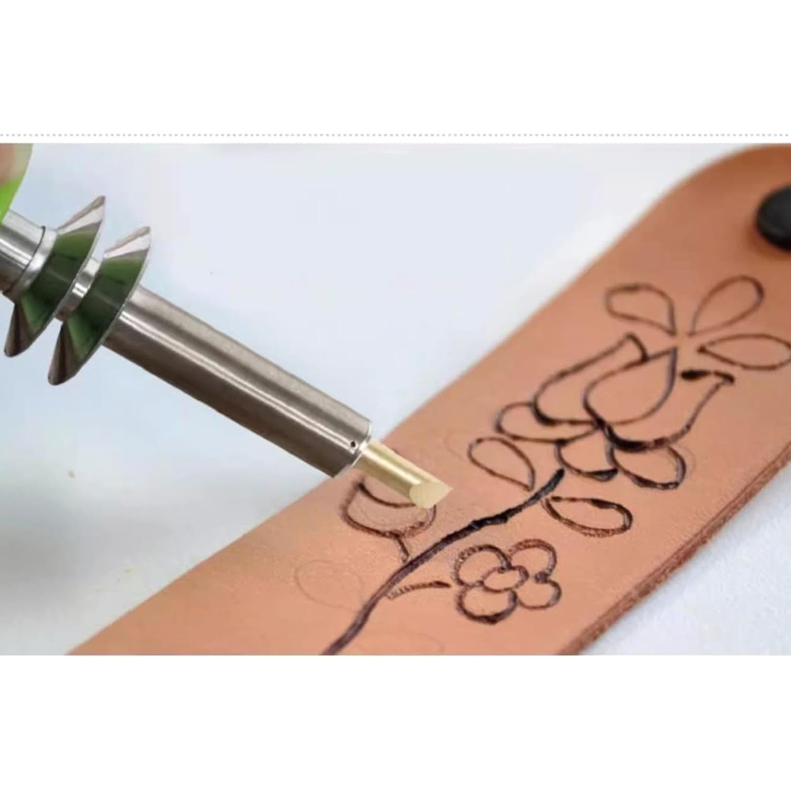 Herramienta De Pluma De Pirografía De 25 W, Kit De Quema De Madera, con 21 Puntas De Hierro, Temperatura Ajustable, Máx. 360 ℃, para Madera, Cuero, Manualidades Y Proyectos De Arte