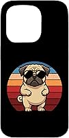 Vista 14 de Retro Pug Dog Mom Dog Dad Funny Pug Case for iPhone 17