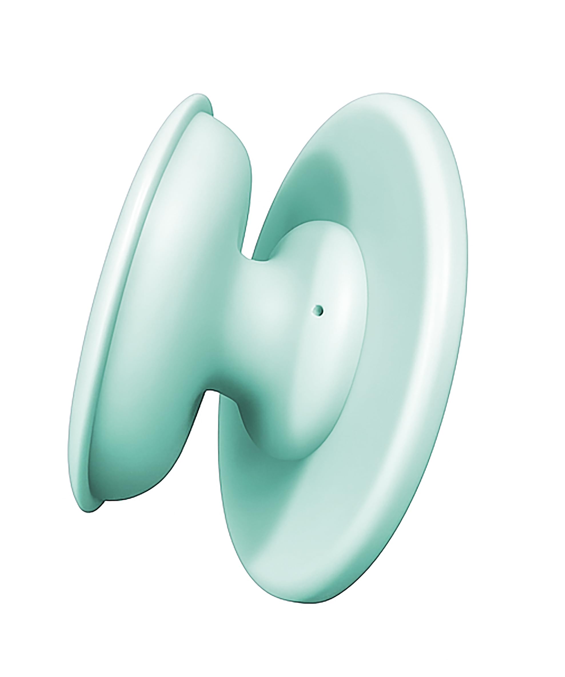 Encased MagMallow - Impugnatura magnetica pieghevole per telefono, compatibile con MagSafe, confortevole, in silicone, per iPhone, colore: Verde menta