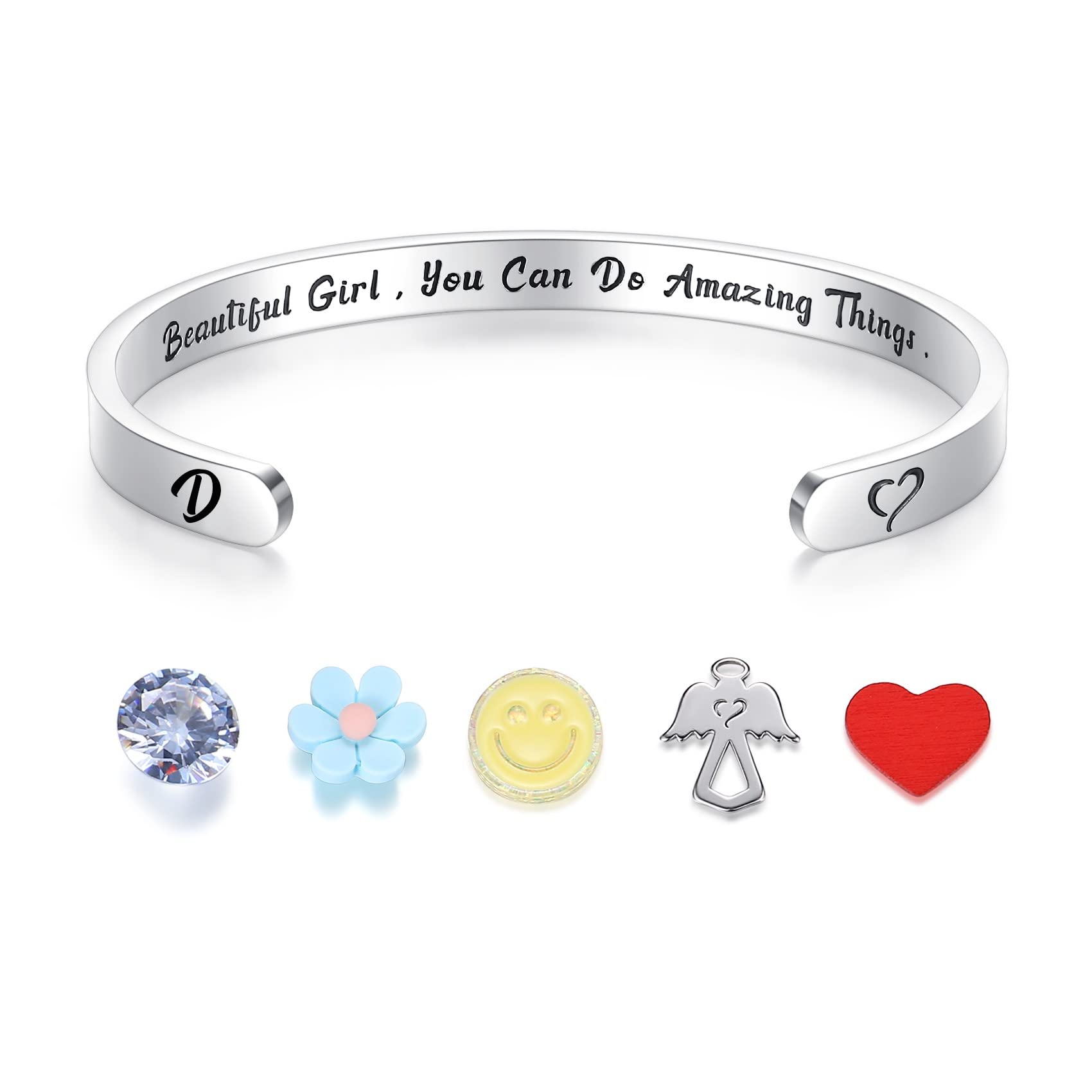 SAM &amp; LORI Personal Bracelets for Teen Girls/Women - Meaningful Jewelry Gifts (Various Designs) for Best Friend/Daughter/Granddaughter/Niece/Sister/Mom/Aunt