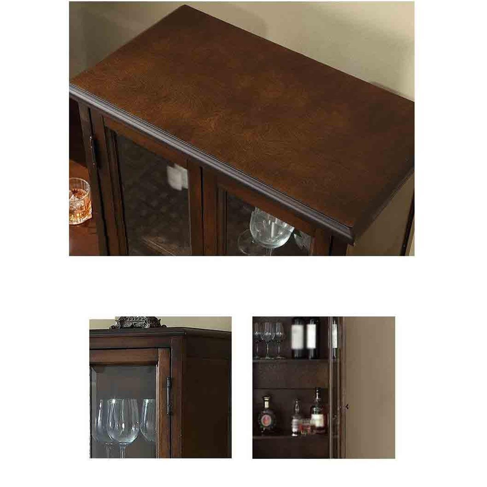 Armoire à vin en Verre à Double Porte, vitrine for la Maison