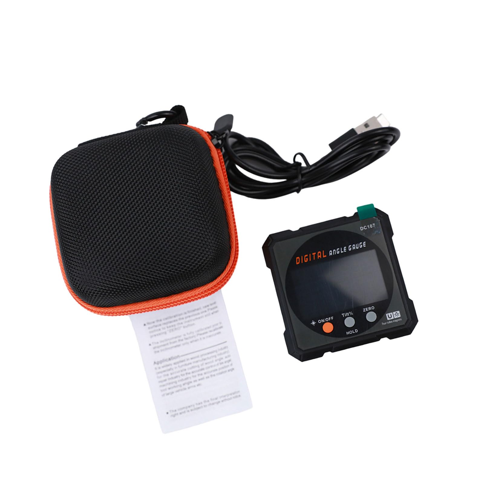 Henygen B Professional Digital Angled Ox Holder Nylon Case With Handle For Constructions And Surveying Surveyor Equipment Protections