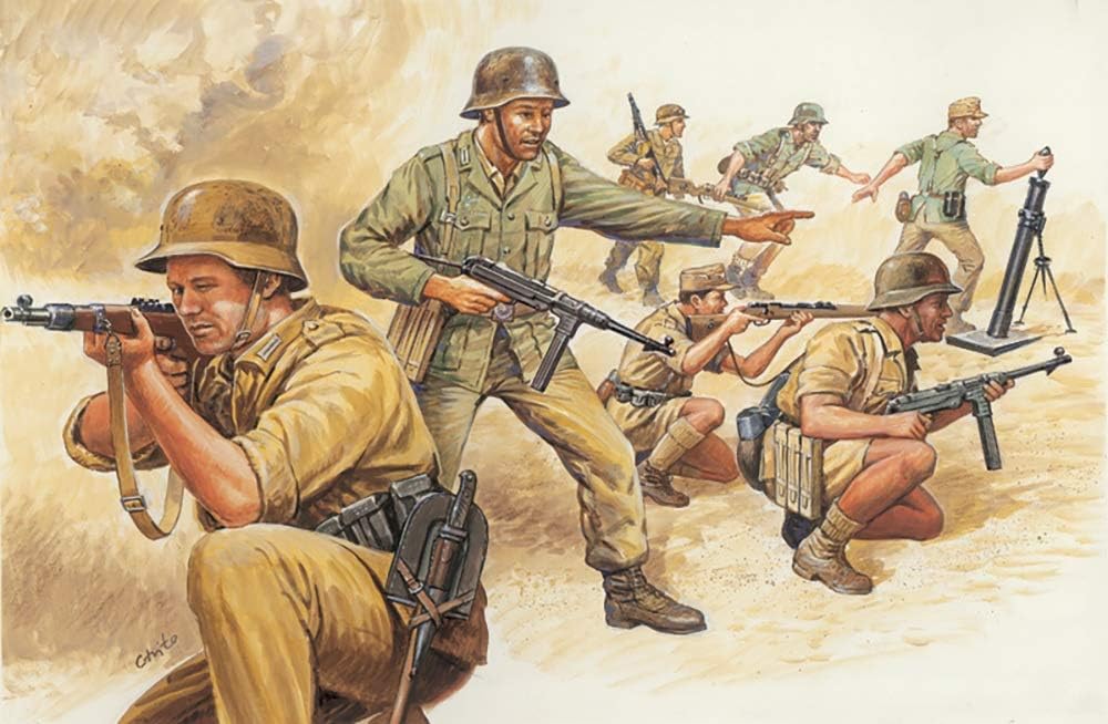 Italeri 510006076 – 1:72 WW2 German Africa Corps