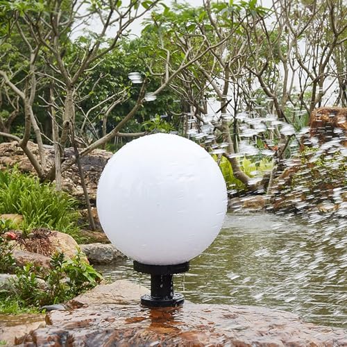 Luz de poste XANAYXWJ impermeable para iluminar con estilo el jardín de tu villa 4