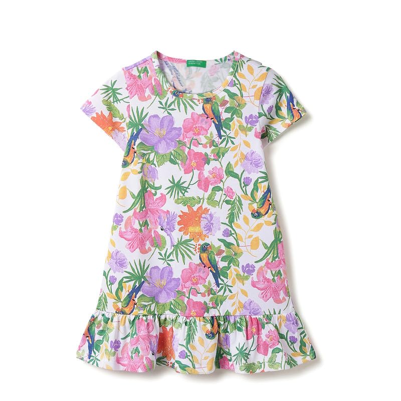 United Colors of Benetton Regular Fit Round Neck Printed Dress - Review, Price and Buying Guide