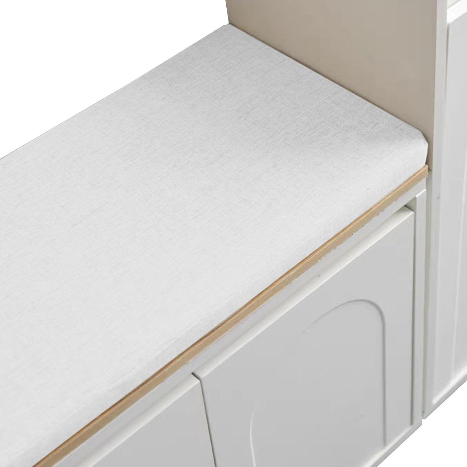 Bench Cushions for Indoor Furniture 40/48/60 x 14/15/17/11 inch Rectangular Non Slip Outdoor Bench Cushion pad for Deck Chair Swings Bench Cushion(Color 7,52x18x2in)