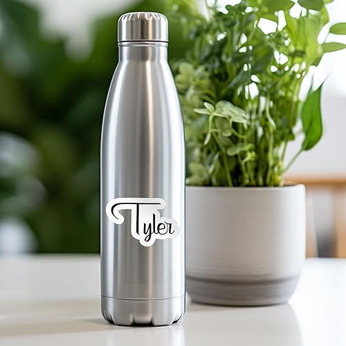Miniatura 3 de Tyler - Calcomanía de vinilo impermeable con nombre para parachoques de automóvil, laptop, botella de agua, pared, ventana, tamaño - 5 pulgadas más