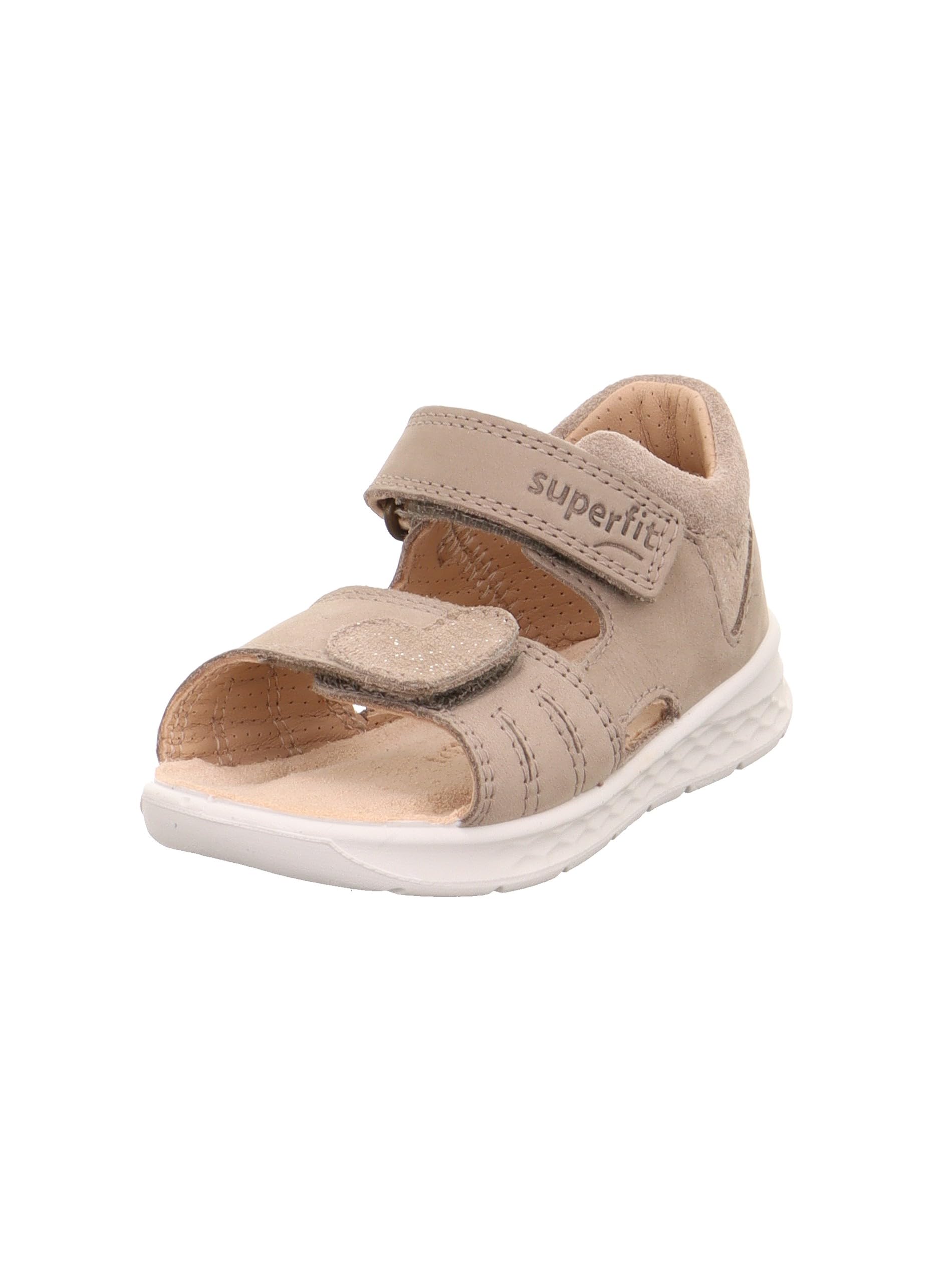 Superfit Lagoon 1-000516 Girls' Sandals, Beige 4000, 19 EU