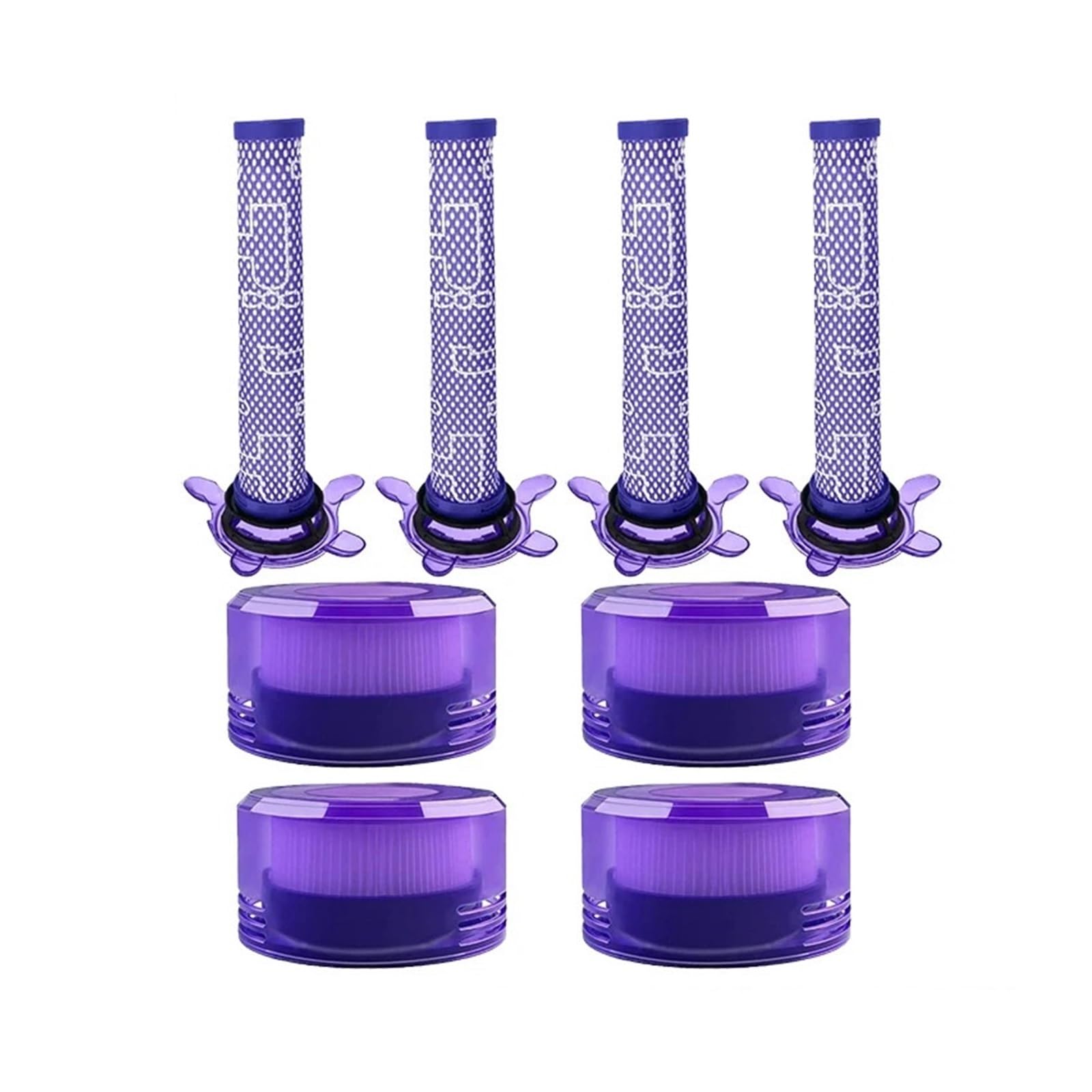Vor- Und Nach-HEPA-Filter-Set,Kompatibel Mit Dyson V8 Matratzenstaubsauger