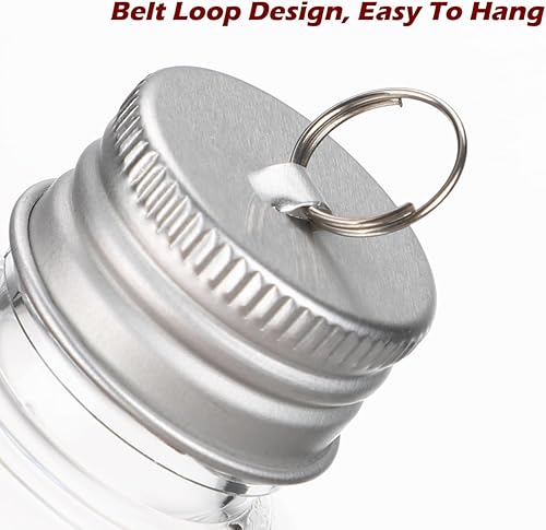 Vista 6 de HOMSFOU Adorno de bola rellenable transparente, 10 unidades, botella de bola de bebida de 5.1 fl oz, bolas de plástico, soporte para dulces