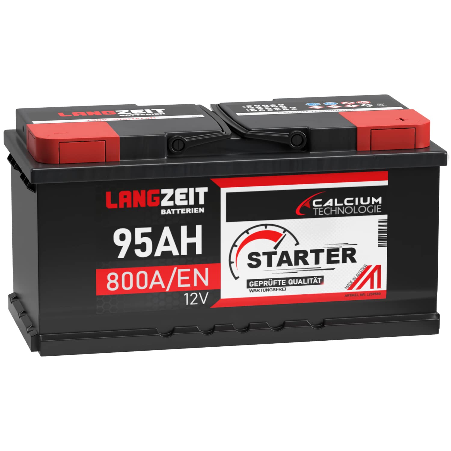 LANGZEIT batteria auto 95Ah 12V avviamento sostituito 90Ah 100Ah