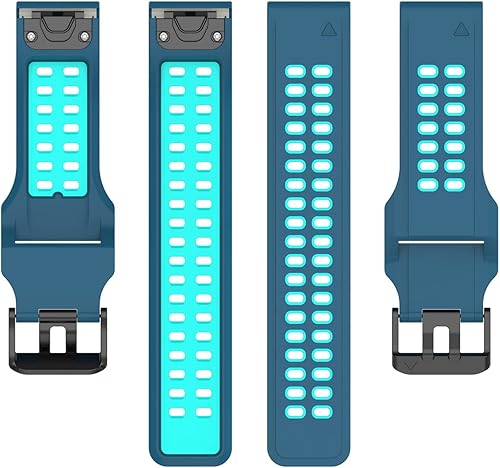Miimall Correa de repuesto compatible con Garmin Fenix 7, 0.866in de ancho, de silicona suave, impermeable, deportiva para Garmin Fenix 77 Solar7 disponible en Yaxa Colombia