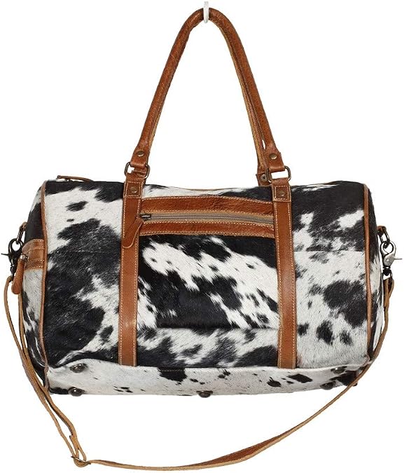 Myra Onyx Hair On Traveller Bag
