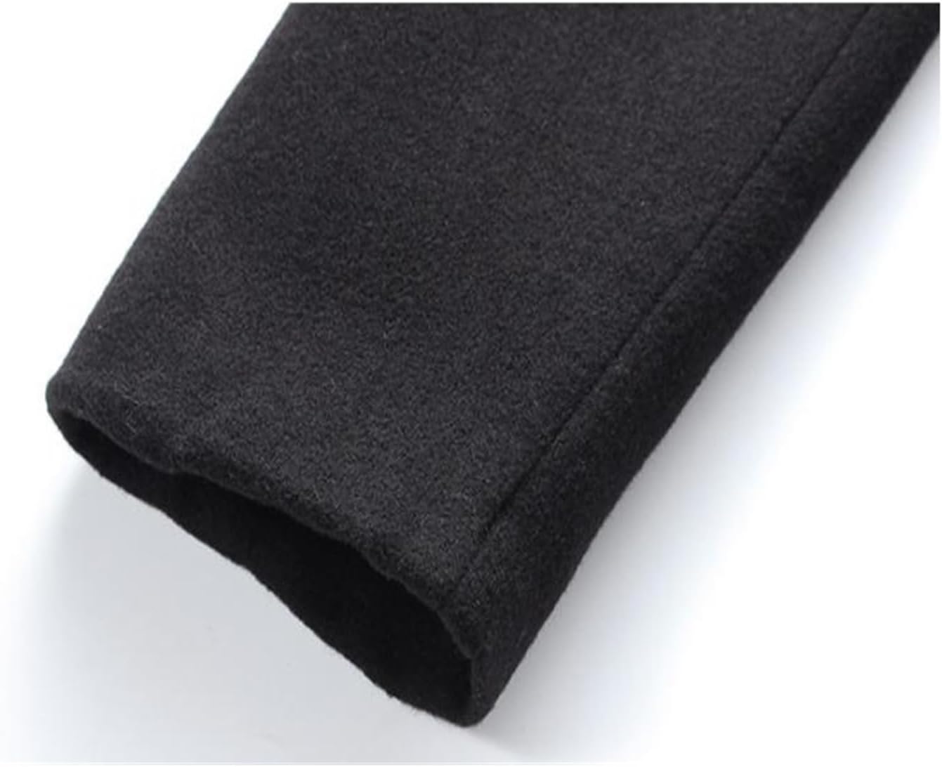 liyun jacket Men's Long Wool Coat, Elegant Winter, Slim Fit With Pockets, Jacket, Wool Trench, Leisure Transition Coat M-5XL