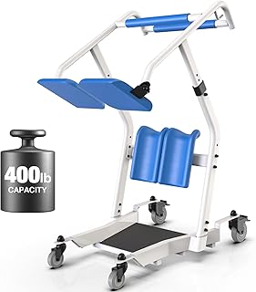 Upgraded Sit to Stand Patient Lift, One-Step Stand Assist Lift for Elderly,Lift Assist Transfer