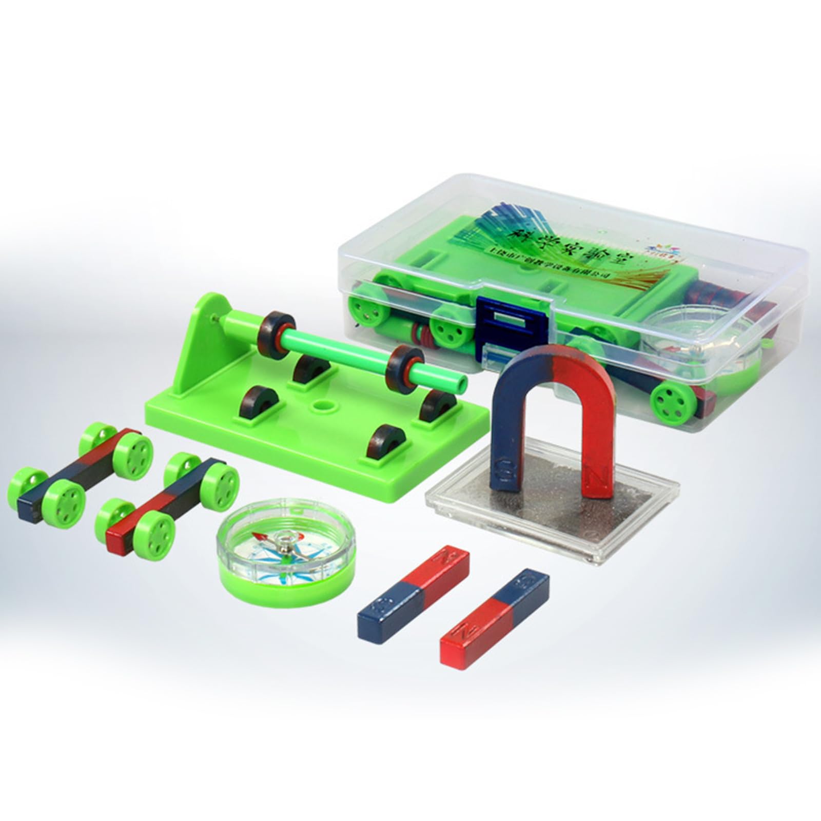 Sntieecr Set Magnetismo Per Bambini: Gioco Scientifico Con Magneti E Bussola Per Piccoli Scienziati
