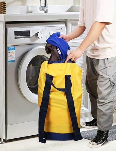 Miniatura 7 de Dalykate - Mochila para lavandería y ropa sucia con correas para el hombro