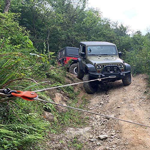 Ayleid 10T Winch Snatch Block Pulley, 22,000 Lb Capacity,Offroad Recovery Accessory For Winch,Truck,Atv&Utv #TOP5