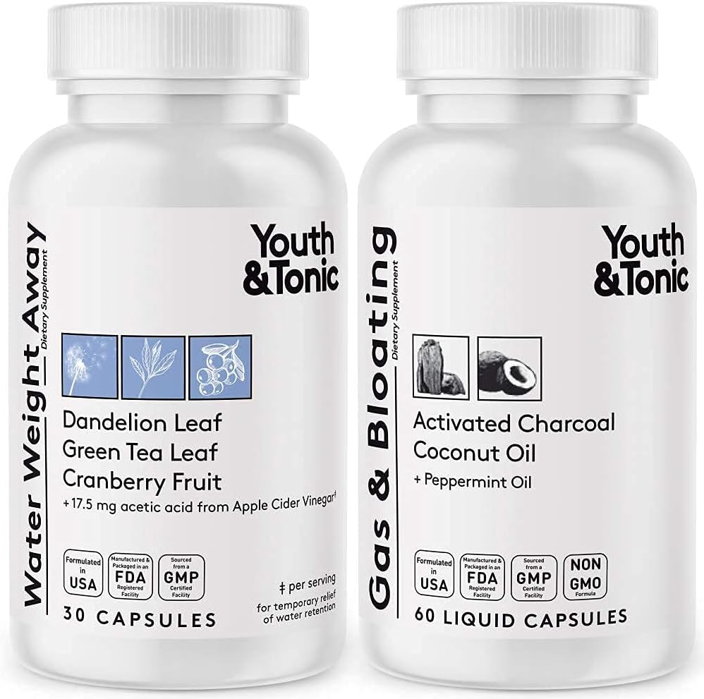 Youth & Tonic Water Weight Away Pills to Reduce Waistline