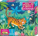  Erstes Puzzle Und Buch. Im Dschungel
