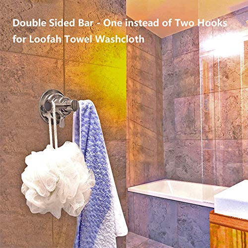 Bopai Stylish Suction Cup Hooks For Shower Loofah Towel Washcloth, Relocatable Holder #TOP1