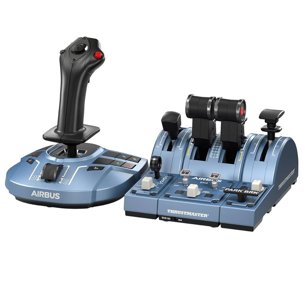 PC用ゲームコントローラー・コンバーター Thrustmaster TCA AirbusEdition + Rudder Amazon.co.jp: 【Airbus 公式ライセンス商品 国内正規品