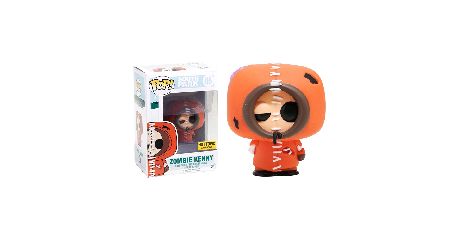 Amazon.com: Funko Zombie Kenny (Hot Topic Exclusive) POP! Vinyl