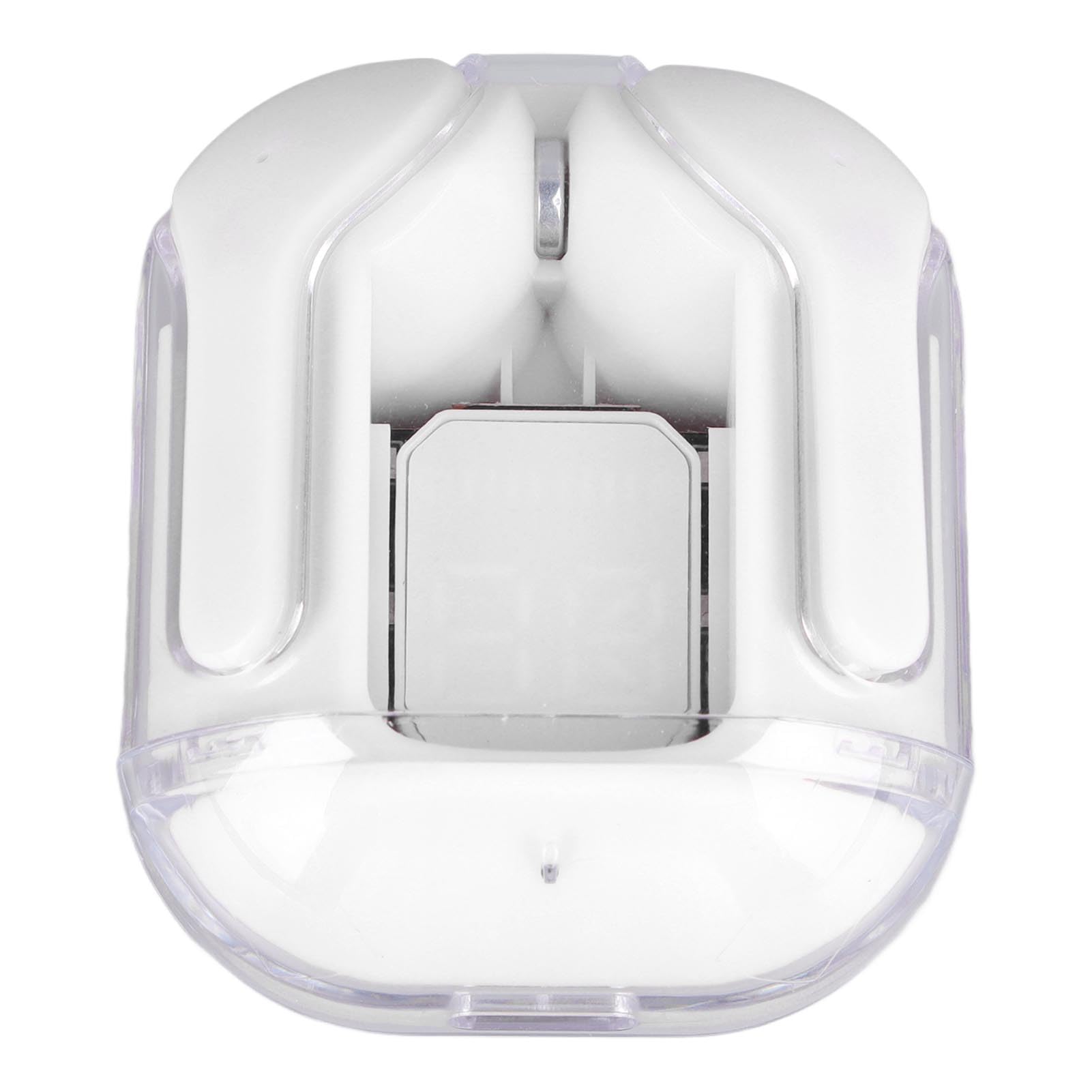 Zerodis Headphones, Easy to Control, Stable Connection, Headphones, Clear Music for Audio Formats (White)