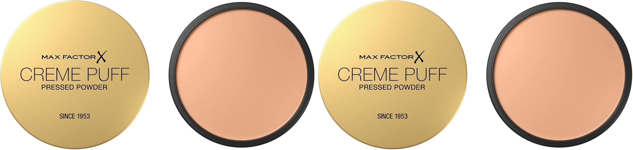 Creme Puff Pressed Compact Powder - 081 Truly Fair, 14g (Pack of 2)