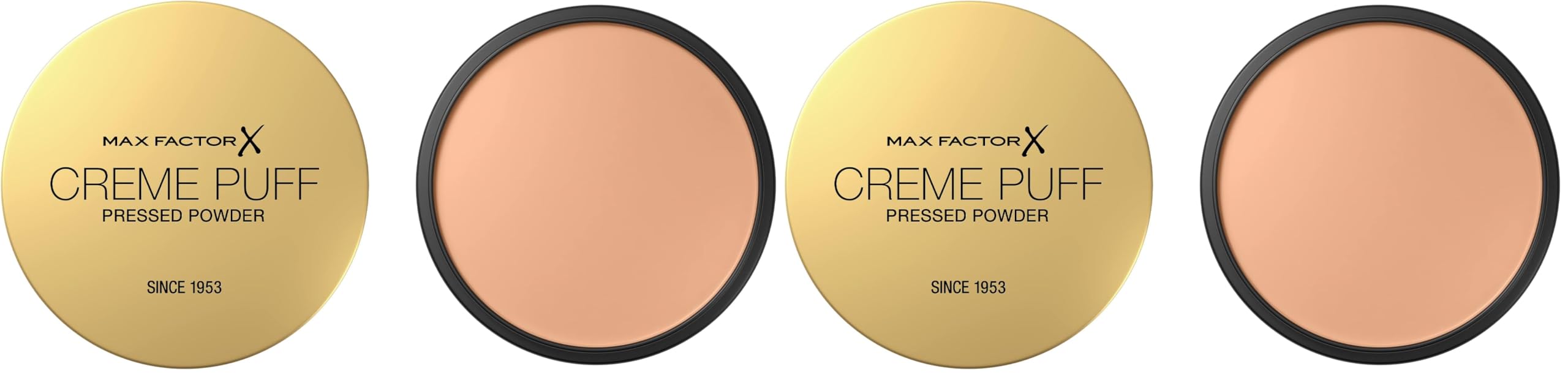 Creme Puff Pressed Compact Powder - 081 Truly Fair, 14g (Pack of 2)